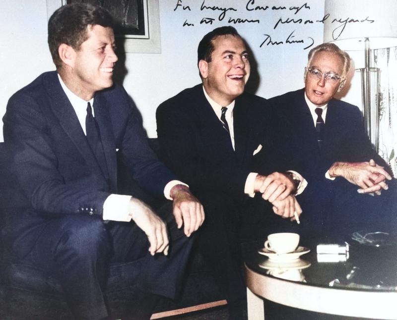 Jerome Cavanagh visits President Kennedy