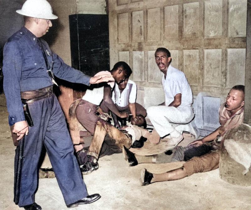 Harlem riot casualties 1964