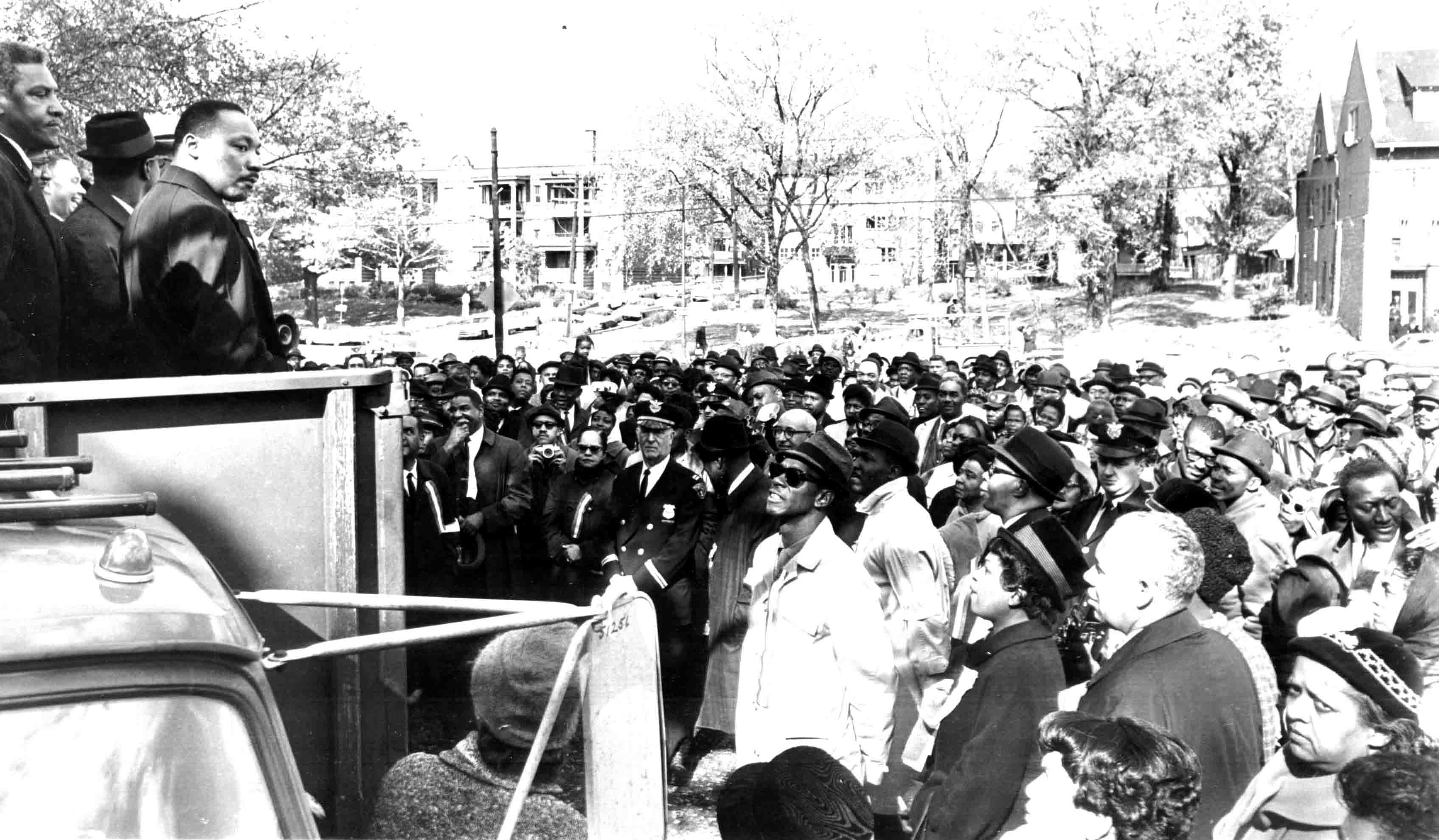 Martin Luther King  Cleveland 1960s