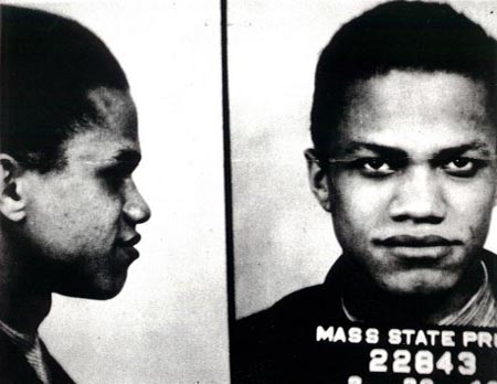 Malcolm X mugshot; 1946