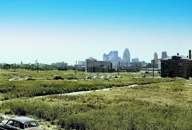 Detroit;urban renewal;1950s