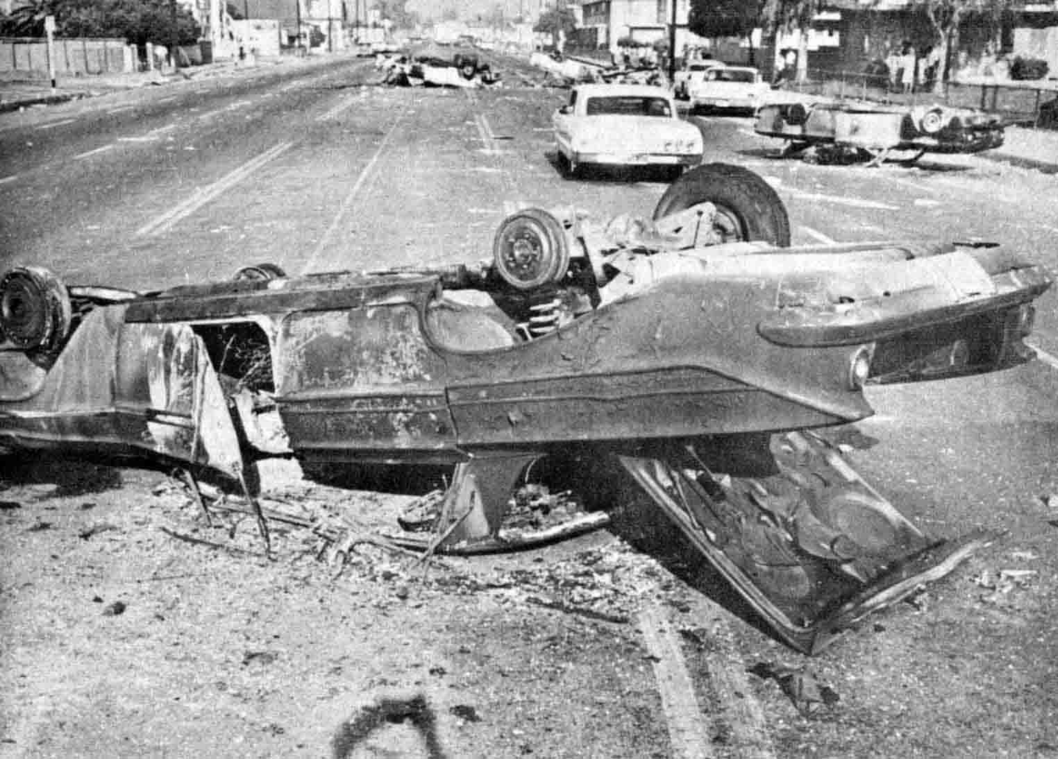 Destruction, Watts riots 1965