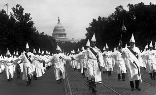 Ku Klux Klan march; Washington