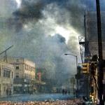12th Street engulfed in flames Sunday afternoon