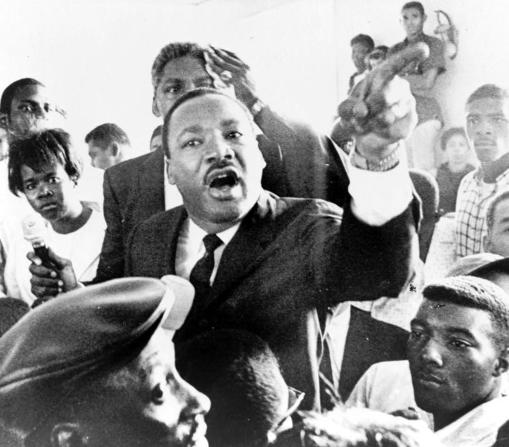 Martin Luther King, Watts riots 1965