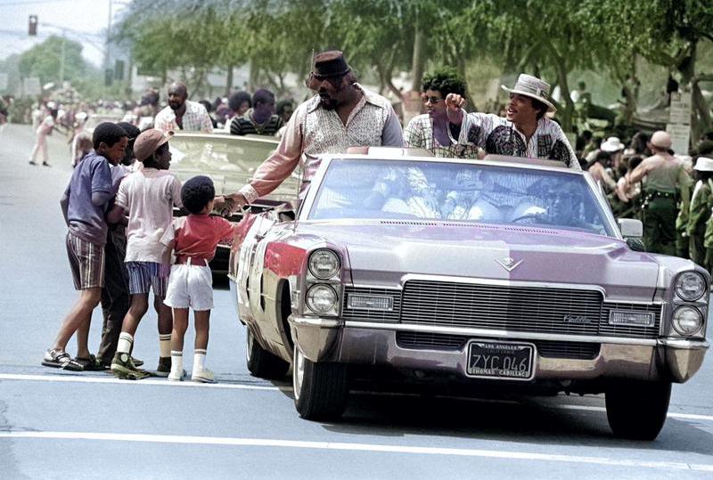 Roosevelt Grier; Watts Parade 1971